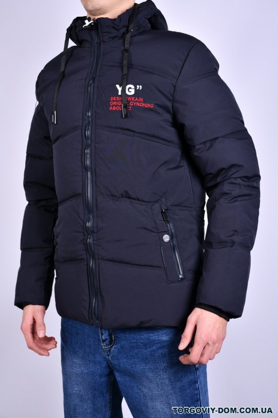 Куртка чоловіча (Col.2) зимова з плащової тканини "MTST" Розмір в наявності : 48 арт.WX-6108
