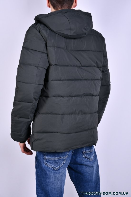 Куртка мужская (Col.3) зимняя из плащевки "MTST" Размер в наличии : 48 арт.WX6136