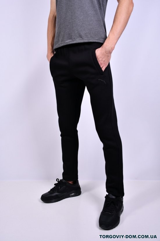 Чоловічі штани (кол. чорний) трикотажні на флісі "NIKE" Розміри в наявності : 46, 48 арт.101/1