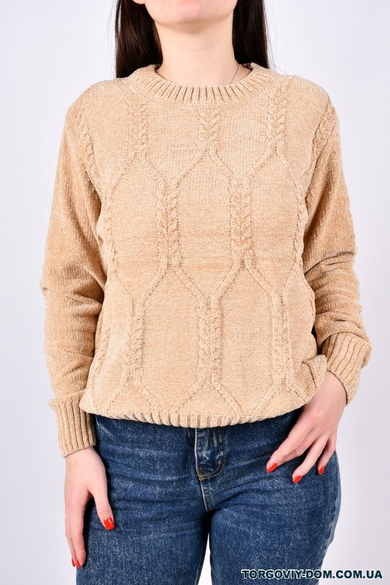 Жіночий светр в'язаний розмір 46-48 арт.L-402