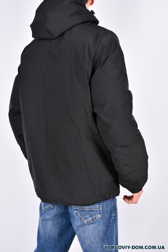 Куртка мужская (цв.черный) зимняя с теплоотражателем Размеры в наличии : 48, 50, 52, 54, 56, 58 арт.18