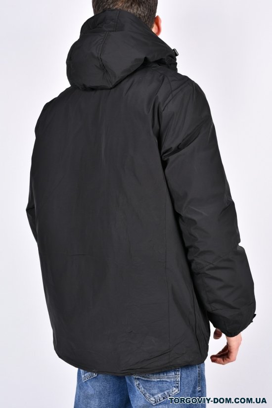 Куртка мужская (цв.черный) зимняя с теплоотражателем Размеры в наличии : 46, 48, 50, 52, 54, 56 арт.11