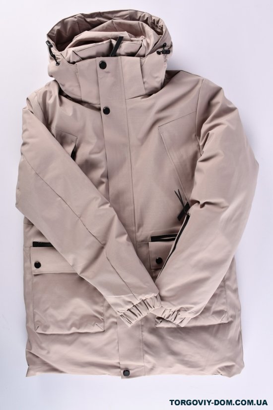 Куртка чоловіча (col.16) зимова з плащової тканини Розміри в наявності : 46, 48, 50, 52 арт.OK23115