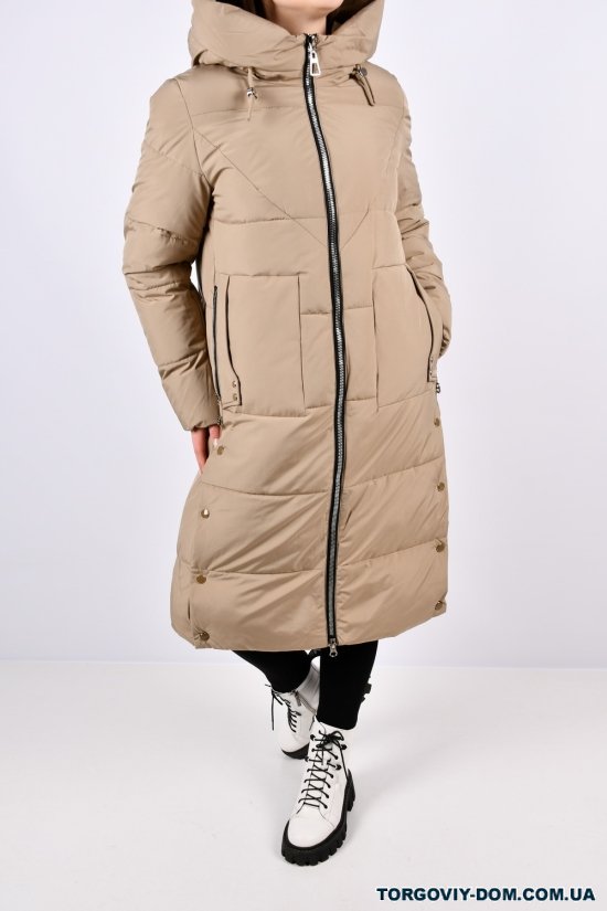 Пальто жіноче зимове (col.F18) з плащової тканини "Calo Ovel" Розміри в наявності : 42, 46, 48, 50 арт.9068