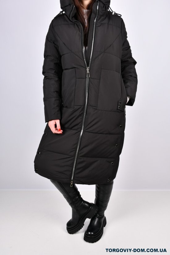 Пальто женское зимнее (col.F25) из плащевки "Calo Ovel" Размеры в наличии : 44, 46, 48, 50 арт.9068