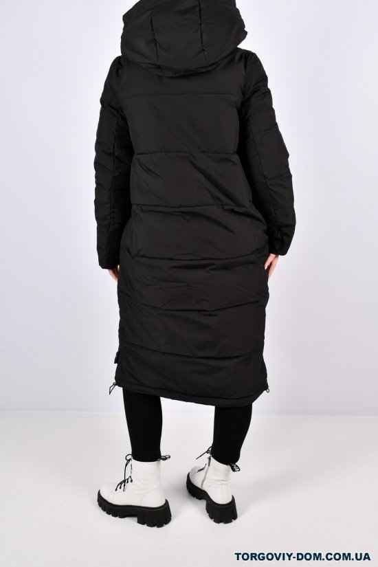 Пальто жіноче зимове (col.1) з плащової тканини "Calo Ovel" Розмір в наявності : 44 арт.0592
