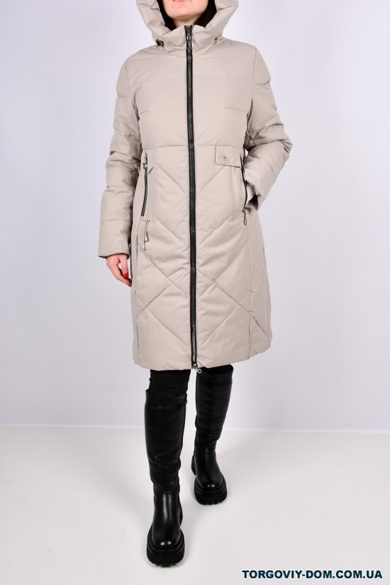 Пальто жіноче зимове (кол. F9) з плащової тканини "Calo Ovel" Розміри в наявності : 42, 44, 48, 50 арт.8051