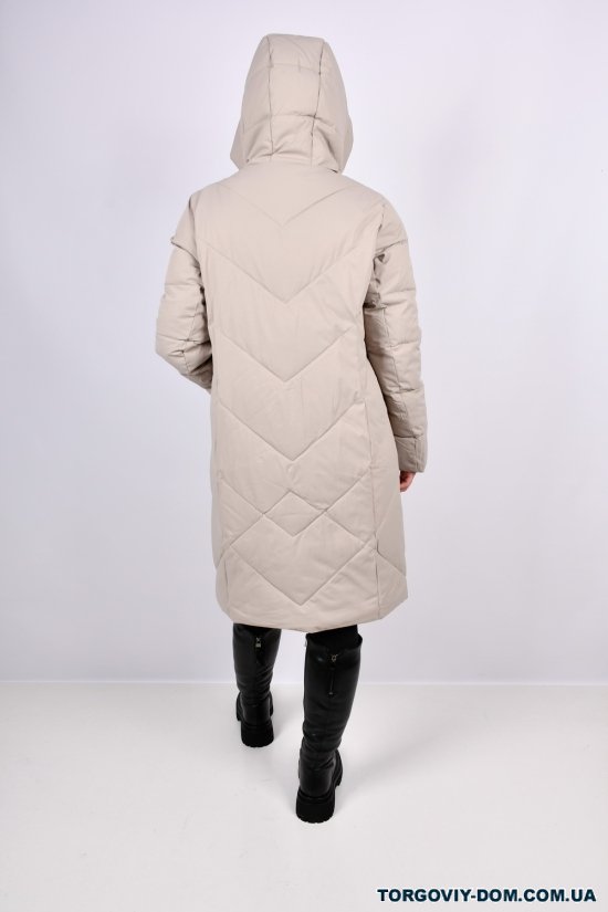 Пальто жіноче зимове (кол. F9) з плащової тканини "Calo Ovel" Розміри в наявності : 42, 44, 48, 50 арт.8051
