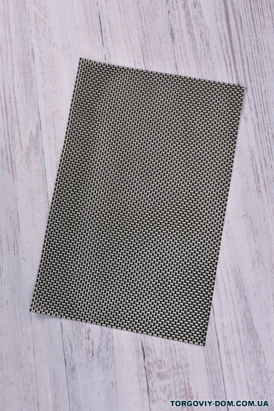 Серветка під гаряче кол. шоколадний/срібло (розмір 45/30 см.) арт.021-6