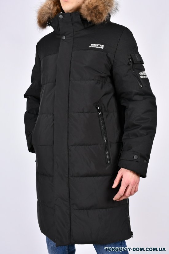 Куртка чоловіча (col.11) зимова з натуральним хутром Розміри в наявності : 46, 48, 50, 52, 54, 56 арт.L322