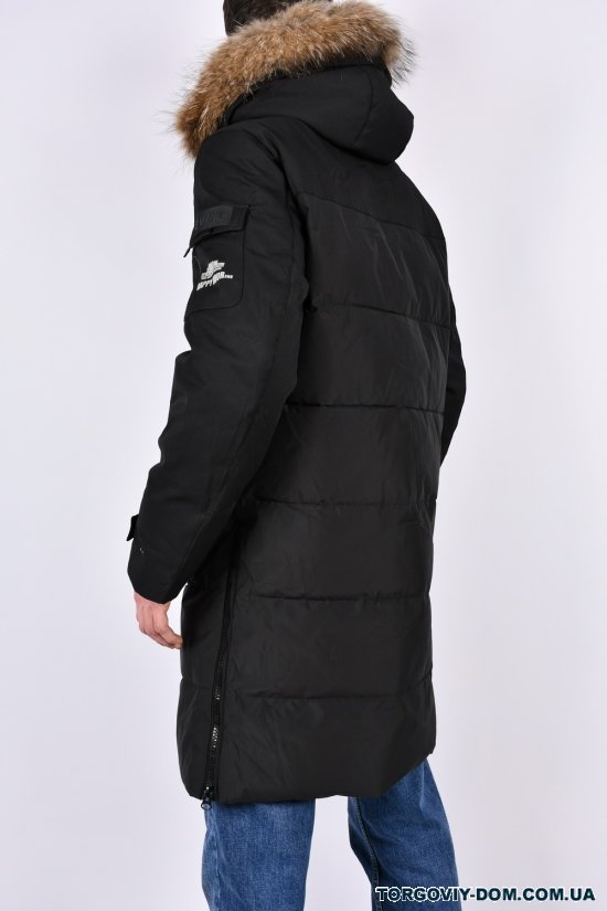 Куртка мужская (col.11) зимняя с натуральным мехом Размеры в наличии : 46, 48, 50, 52, 54, 56 арт.L322