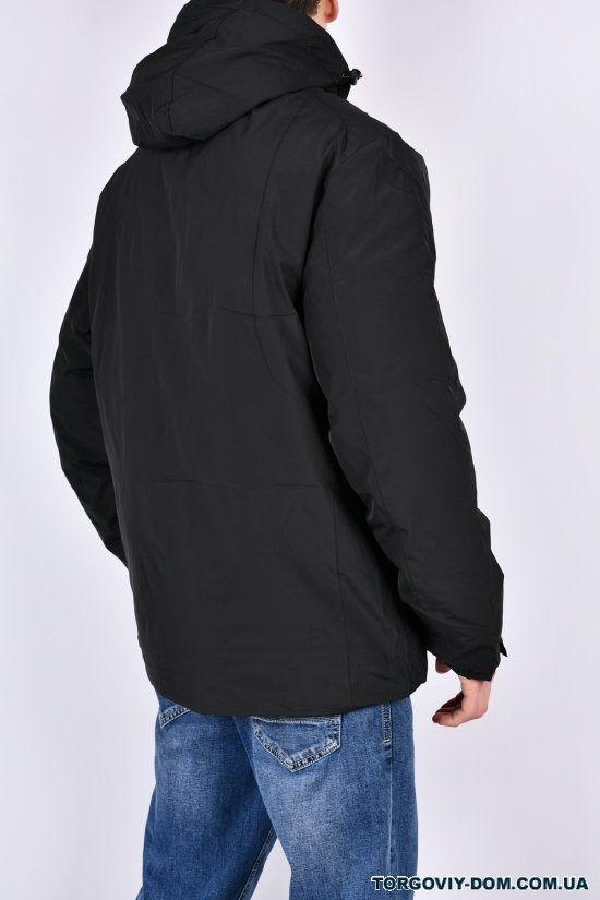 Куртка мужская (цв.черный) зимняя из плащевки Размеры в наличии : 48, 50, 52, 54, 56, 58 арт.2303