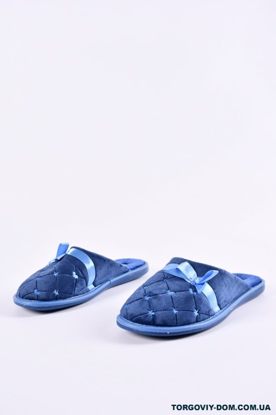 Тапочки жіночі з підошвою з поліуретану "БЕЛСТА" Розміри в наявності : 36, 37, 38, 39, 40, 41 арт.88-1