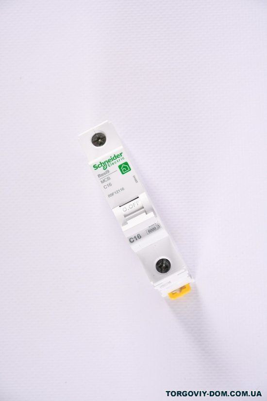 Автоматичний вимикач "SCHNEIDER" RESI9 1P 16A арт.EZ9F12116