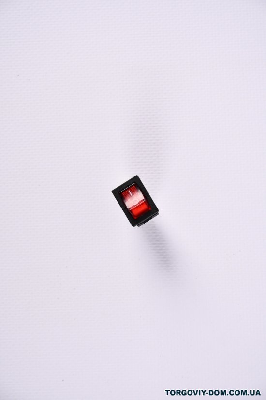 Кнопка "RIGHT HAUSEN" маленькая красная с подсветкой арт.HN-482090