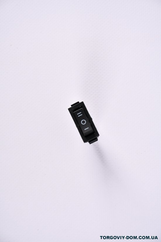Кнопка "RIGHT HAUSEN" плоская чёрная с подсветкой арт.HN-482050