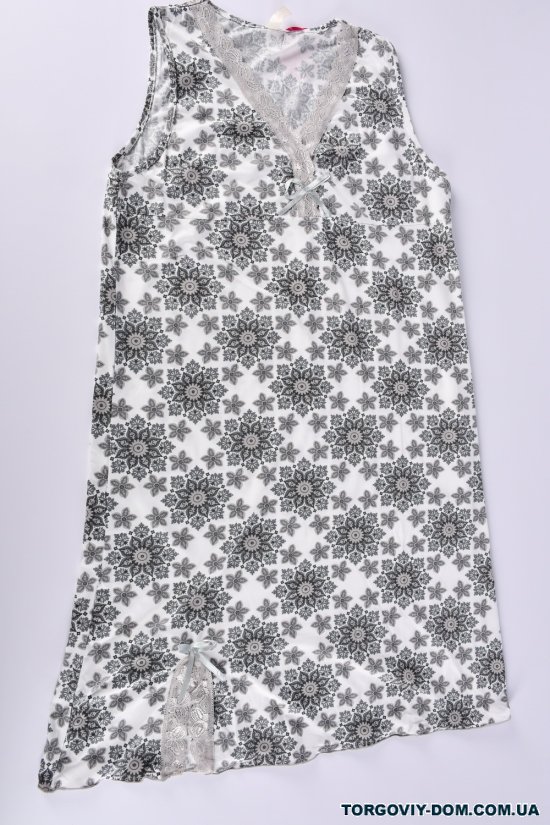Нічна сорочка жіноча (кол. сірий) Розмір в наявності : 52 арт.E0026