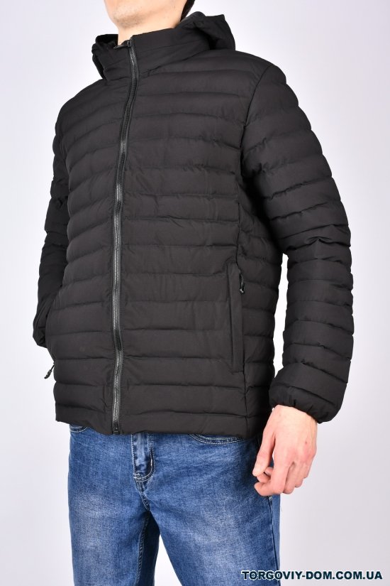 Куртка чоловіча демісезонна (кол. чорний) Розміри в наявності : 46, 48, 56 арт.5365