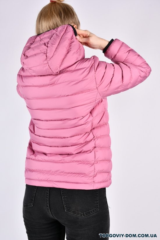 Куртка женская демисезонная (цв.розовый) из плащевки Размеры в наличии : 40, 42, 44, 46, 48 арт.3101