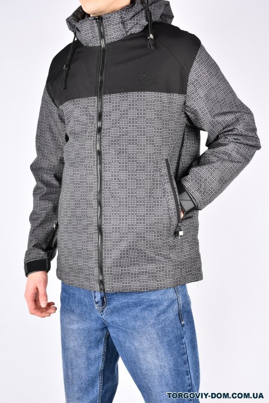 Куртка чоловіча (col.1) з плащової тканини демісезонна "PANDA" Розміри в наявності : 46, 48, 50, 52, 54 арт.L62319