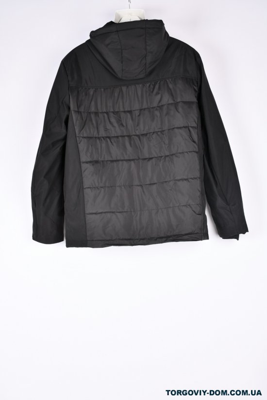 Куртка чоловіча (col.1) з плащової тканини демісезонна "PANDA" Розміри в наявності : 54, 58, 60 арт.L62329