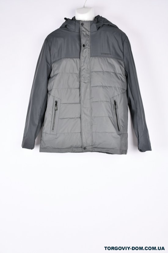 Куртка чоловіча (col.11) з плащової тканини демісезонна "PANDA" Розміри в наявності : 60, 62 арт.L62329