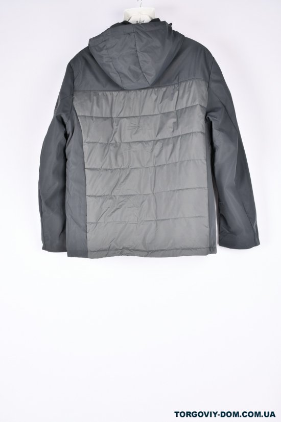 Куртка чоловіча (col.11) з плащової тканини демісезонна "PANDA" Розміри в наявності : 60, 62 арт.L62329