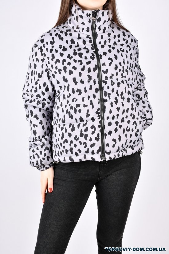 Куртка жіноча демісезонна (кол. сірий) Розміри в наявності : 44, 48 арт.A155
