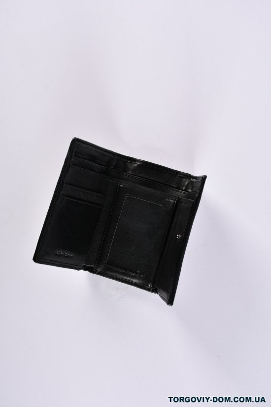Кошелёк женский кожаный лаковый (color.black) размер 12.5/8.5 см. Alfa Ricco арт.AR3272/WL