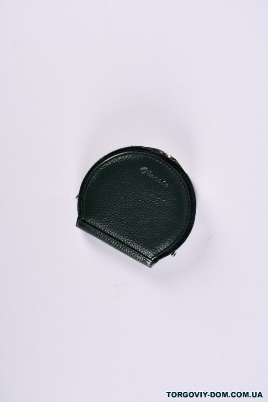 Кошелёк женский кожаный (color.green) размер 11/10 см."Alfa Ricco" арт.AR2202-8002A-10