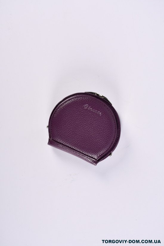 Кошелёк женский кожаный (color.purple) размер 11/10 см."Alfa Ricco" арт.AR2202-8002A-4