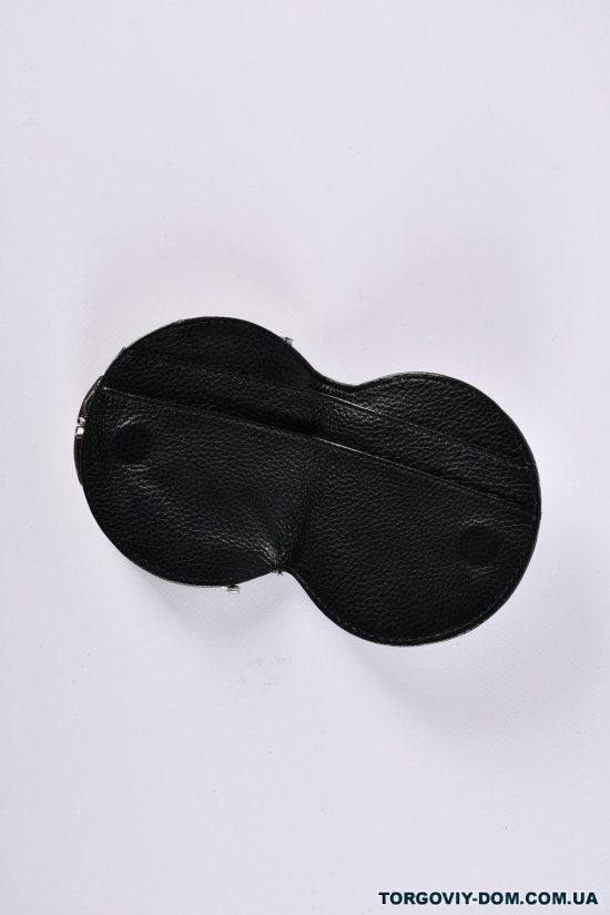 Кошелёк женский кожаный (color.black) размер 11/10 см."Alfa Ricco" арт.AR2202-8002A-2