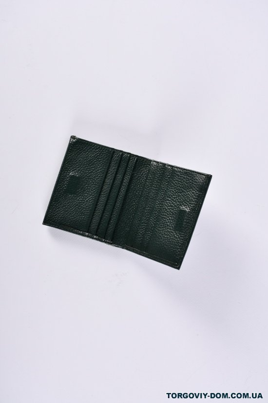 Кошелёк женский кожаный (color.green) размер 10/9 см."Alfa Ricco" арт.CL2206-037M-10
