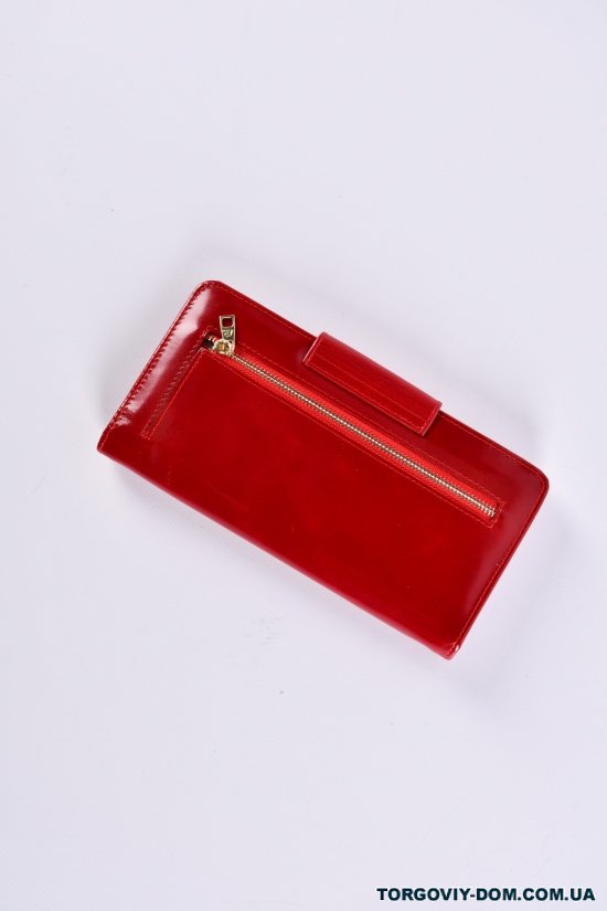 Гаманець жіночий шкіряний (color.red) розмір 21/10.5 см. "Alfa Ricco" арт.AR6135/HM