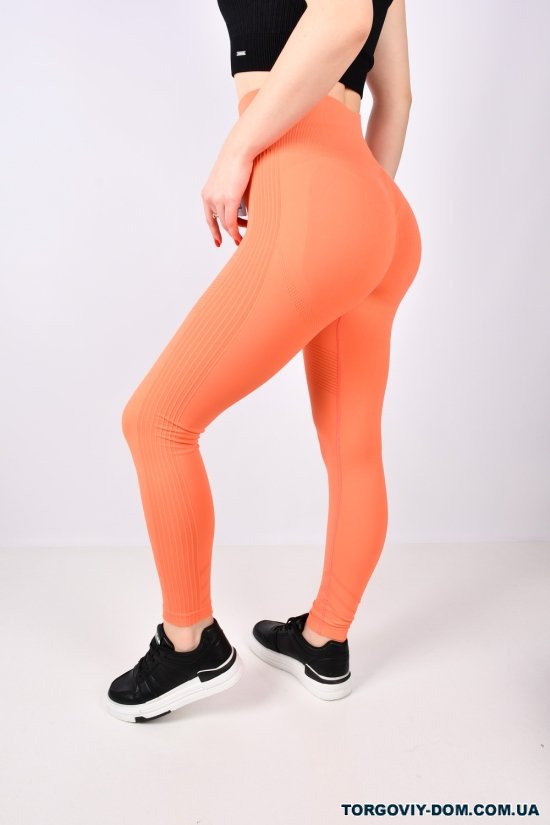 Лосини спортивні жіночі (кол. помаранчевий) Розміри в наявності : 42, 44 арт.FY-511