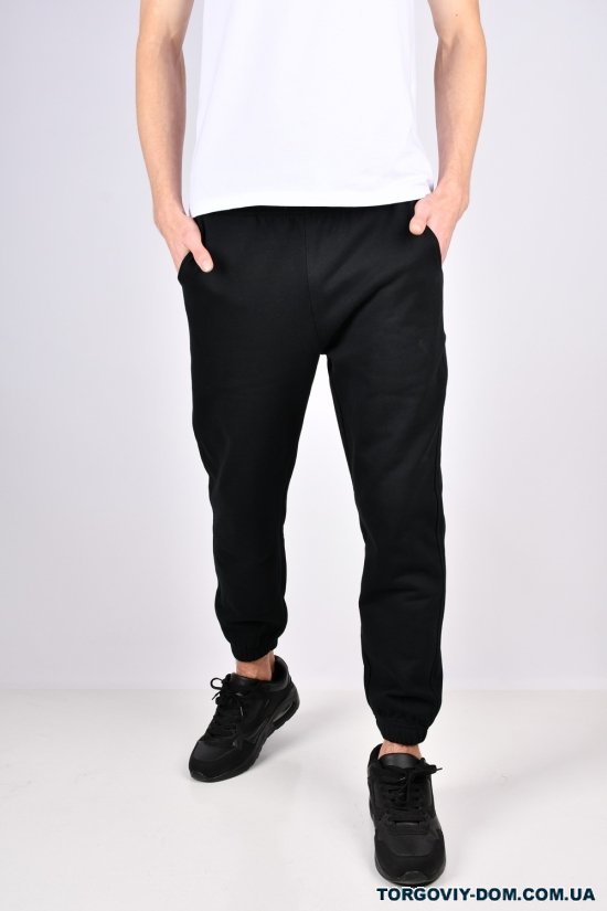 Чоловічі штани (кол. чорний) трикотажні Розміри в наявності : 46, 48, 50 арт.ZSJK320