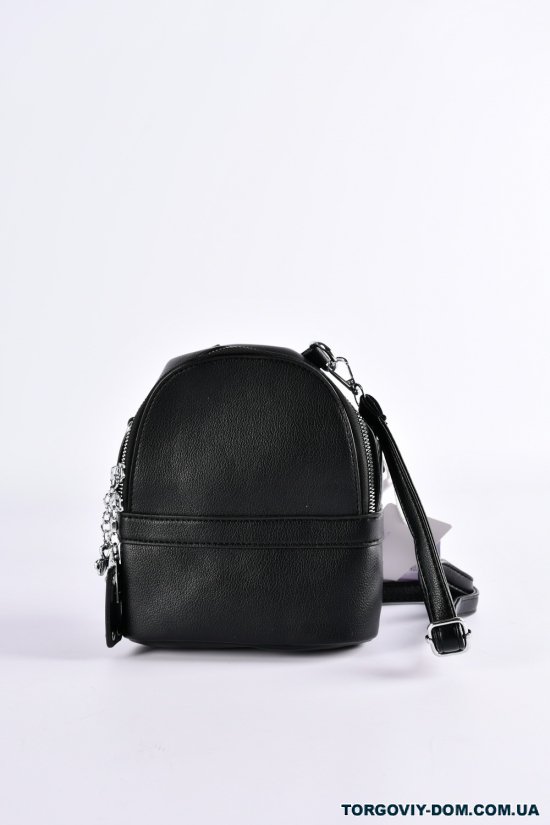 Рюкзак женский (цв.черный) размер 17/16/10 см. арт.F8179