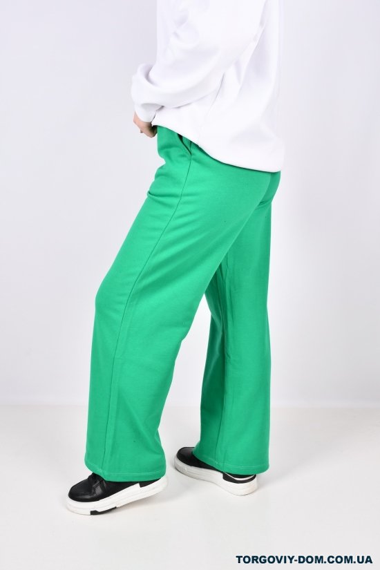 Штани жіночі (кол. зелений) трикотажні "QIANZHIDU" Розміри в наявності : 44, 46, 48 арт.D810273