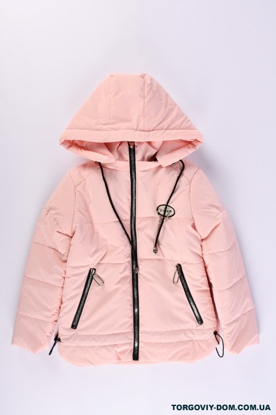 Куртка для дівчинки (кол. рожевий) демісезонна з водовідштовхувальної тканини Зріст в наявності : 116, 122, 128, 134, 140 арт.05