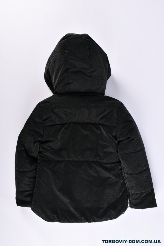 Куртка для дівчинки (кол. чорний) демісезонна з водовідштовхувальної тканини Зріст в наявності : 116, 122 арт.05