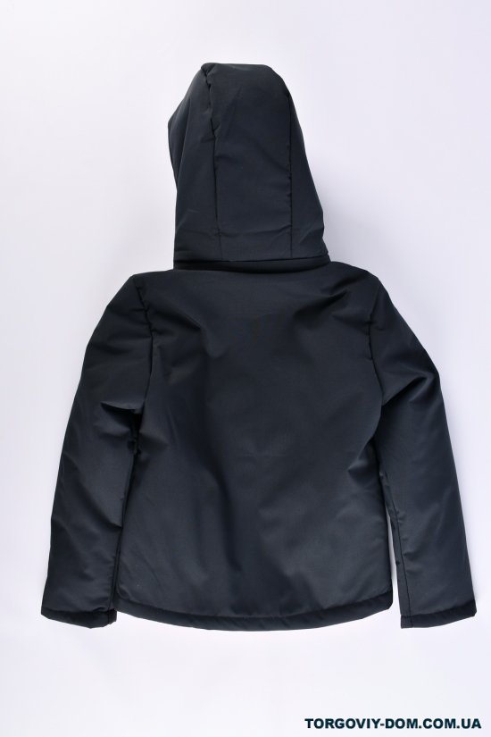 Куртка для мальчика (цв.т/синий) демисезонная из плащёвки Рост в наличии : 110, 116, 122, 128 арт.08
