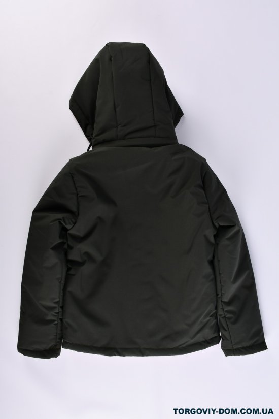 Куртка для хлопчика (кол. хакі) демісезонна з плащівки Зріст в наявності : 110, 116, 122, 128, 134 арт.08