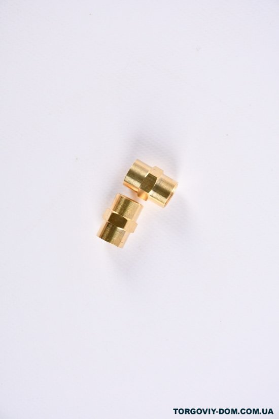 Соединение FT 1/4" x 1/4" (латунь) арт.7025111