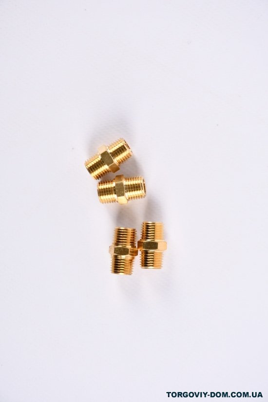 Соединение MT 1/4" x 1/4" (латунь) арт.7025311