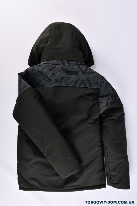 Куртка для мальчика (цв.хаки) демисезонная из плащёвки Рост в наличии : 152, 158, 164, 170, 176 арт.04