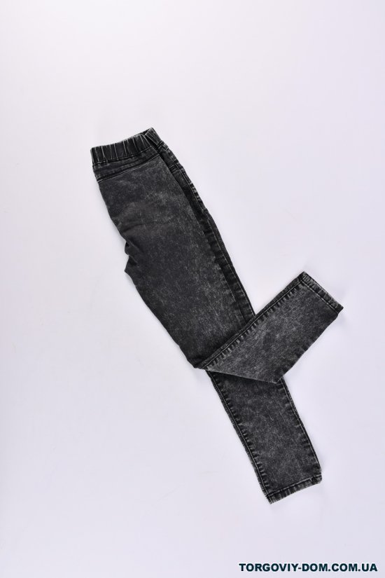 Джегенсы для девочки джинсовые (стрейчевые) Рост в наличии : 122 арт.2502-3