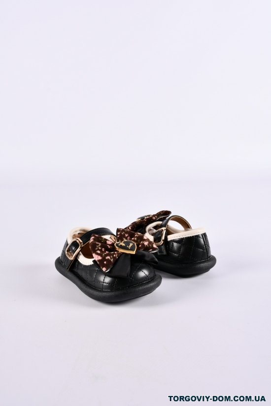 Туфли для девочки (цв.черный) Размеры в наличии : 17, 18, 19, 20, 21 арт.A3310