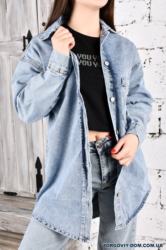 Пиджак женский джинсовый "OREO" Размеры в наличии : 44, 46, 48 арт.5300-1