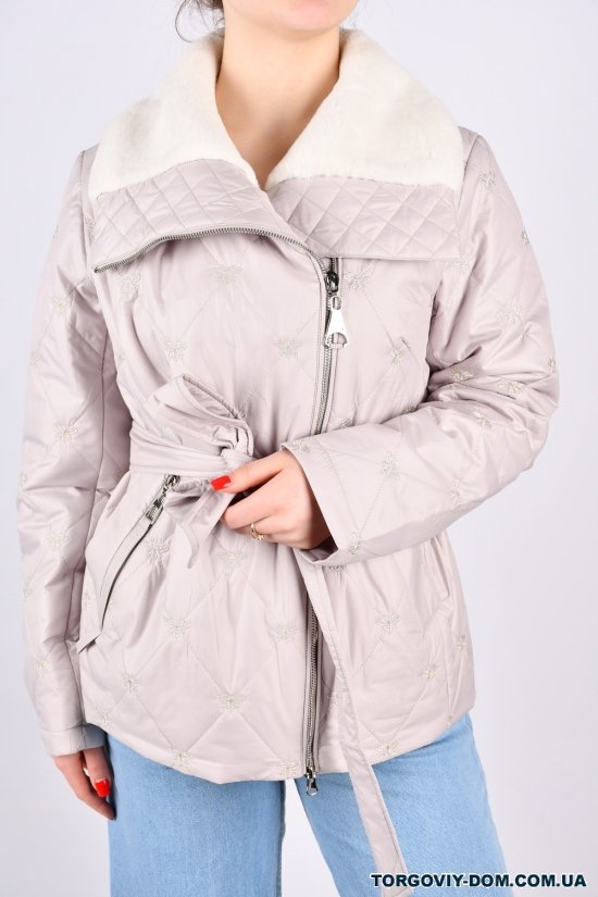 Куртка жіноча (color 29) демісезонна з плащової тканини "Quiet Poem" Розміри в наявності : 44, 46, 48, 50, 52 арт.AM-4015