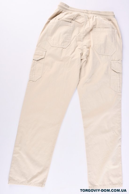 Штани для хлопчика (кол. кремовий) "DOFFBI" склад 100% Cotton Зріст в наявності : 158, 164, 170, 176 арт.8465-4